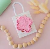Play Sense // Eco Playdough Stamp Green - Coral (Purple)